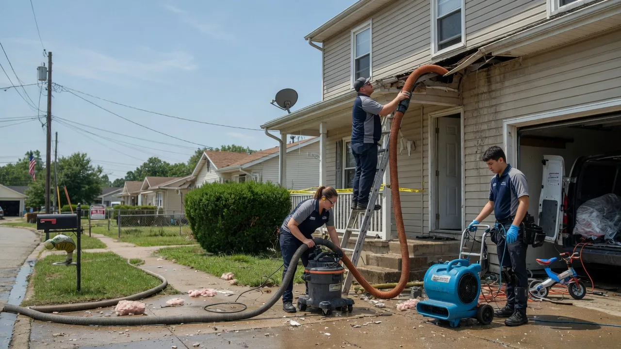 Water Damage Restoration in Pierceville, KS near me